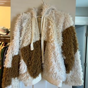 Free People Sherpa Hoodie